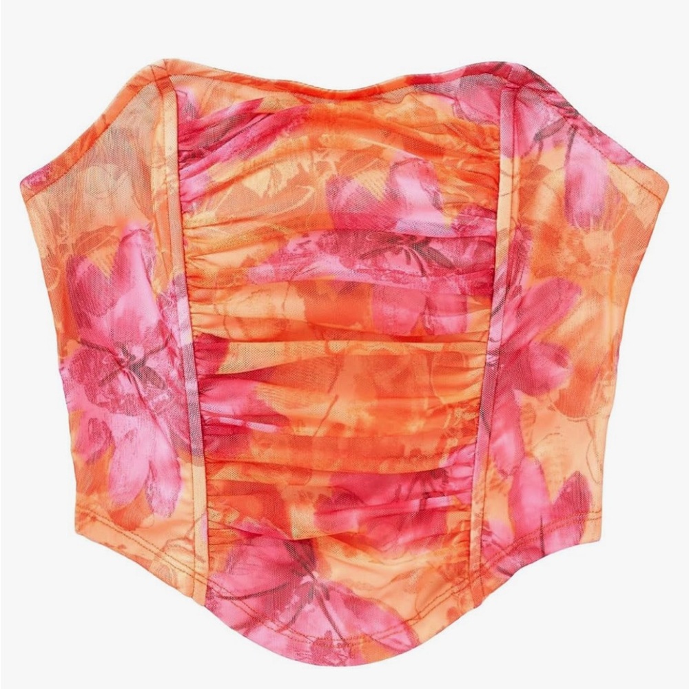 Amazon Colorful cropped bandeau